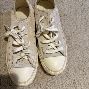 Converse All Star Sneakers with Brown Sole